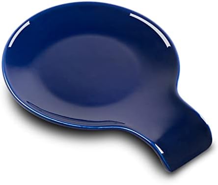 Magclay Ceramic Spoon Rest, suporte de colher de cerâmica de 5,5 para o fogão e balcão de cozinha,