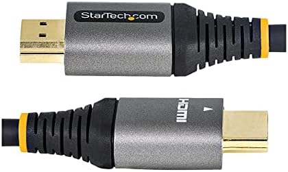 Startech.com 12 pés HDMI 2.1 Cabo 8k - Cabo HDMI de alta velocidade certificado 48Gbps - 8k 60Hz/4K 120Hz HDR10+