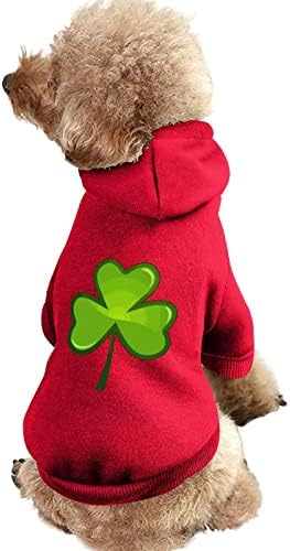 St Patricks Day Shamrock Dog Capuze