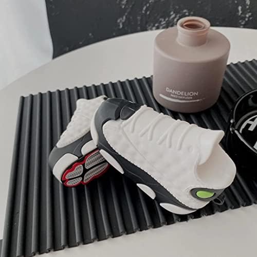 Esportes Sapatos AirPod Pro Case Case, Sapatos criativos 3D Sapatos de esportes fofinhos Função engraçada
