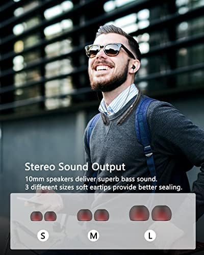 Fones de ouvido Bluetooth, fones de ouvido Bluetooth com vibração.
