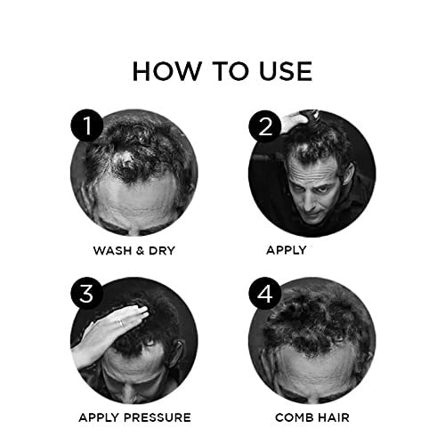 Osskie Hair Building Fibers, Uso de RECILLA Pack para todos os consaladores de perda de cabelo de fibra de fibra