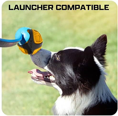 Bola de brinquedo Invirox Dog 2023 Edição, Compatível para lançadores de bola, 2 bolas de brinquedo