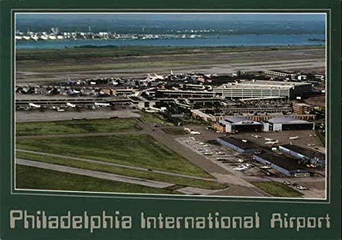Aeroporto Internacional da Filadélfia Philadelphia, Pensilvânia PA original Vintage Post -cartão