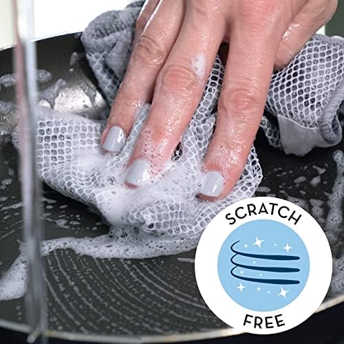 S&T Inc. Microfiber Dish Panos para lavar louça, panos de limpeza de microfibra para limpeza de cozinha