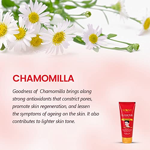 Bakson Sunny Herbal Glamour Cream 100gm com Aloevera - por ExportDeals