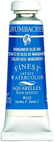 Grumbacher melhor tinta aquarela, 14 ml/0,47 oz, azul cerúleo