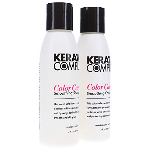 Keratin Complex Color Care Shampoo & Condicionador DUO de manobrista 3oz cada