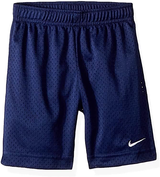 Nike Boys Binária Binária Mesh Mesh Sportswear Treinamento Athletic Shorts, Ultra Lightweight, Logo Stitched