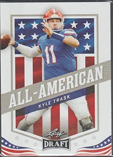 2021 Draft de folhas 47 Kyle Trask Florida Gators All-American NFL Football Card NM-MT