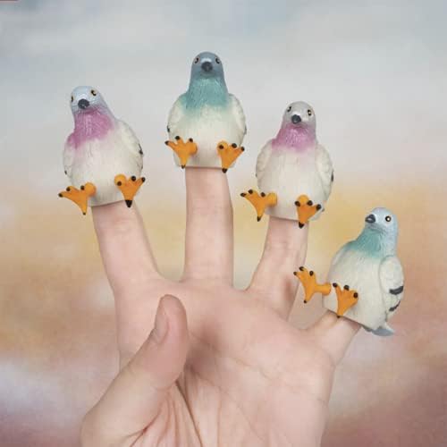 Fantoches de dedos dos pombos de mcphee