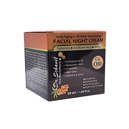 Dr.Schavit Anti -Wrinkle Night Cream - Colágeno Retinol Anti envelhecimento Firmagem e creme de rosto