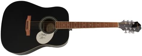Ozzy Osbourne assinou autógrafo em tamanho grande Gibson Epiphone Guitar Guitar w/ James Spence