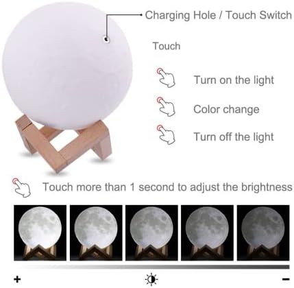 Lâmpada de lua com imagem gravada foto lâmpada lua personalizada foto 3d lumin lâmpada lâmpada lâmpada