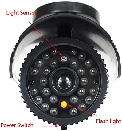 VideoSecu Fake Dummy Security Camera CCTV Home Vigilância IR IR Infravermelho Fake Bullet Camera com