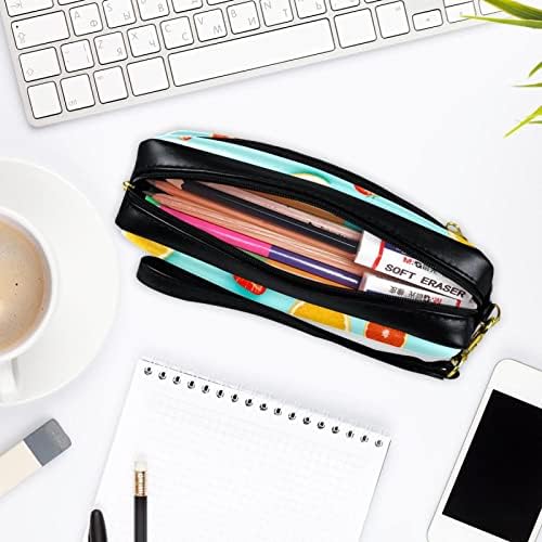 Caixa de lápis Guerotkr, bolsa de lápis, capa de caneta, bolsa de caneta, bolsa de lápis pequena, frutas