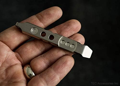 Acessórios TEC Ti-PRY Titanium Small Bar Pocket Pocket Tool, KeyChain Acessórios para EDC Gear