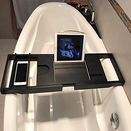 ADMIDIYXIHE Tampa da banheira Bathtub Stand Bathtub Board Telescópica Placa Multifuncional Mesa de Baça Bathtub