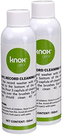 Fluido de limpeza de engrenagem de Knox para limpador de recordes de vinil