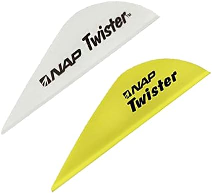 Novos produtos de arco e flecha caçar arco tiro de alvo Twister 2 Arqueiro de plástico palhetas, pacote de 36, várias cores