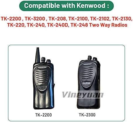 Microfone do alto-falante KMC-17 para Kenwood TK-2200, TK-3200, TK-2100, TK-208, TK-2102, TK-2130,