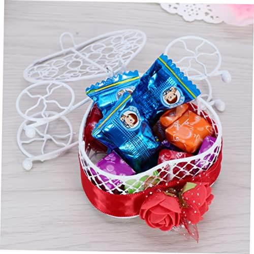 Jojofuny Cookies Caixa de doces da caixa de doces para presentes Metal Contêiner Caixa de festa