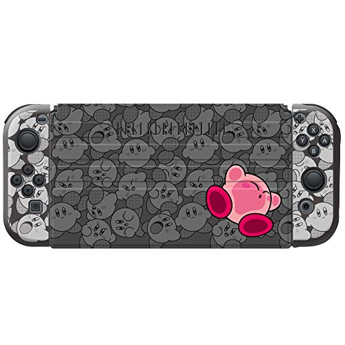 Kisekae Set Star Kirby para o Nintendo Switch Game Console Japão Cobertura Mudança （Comic Black）