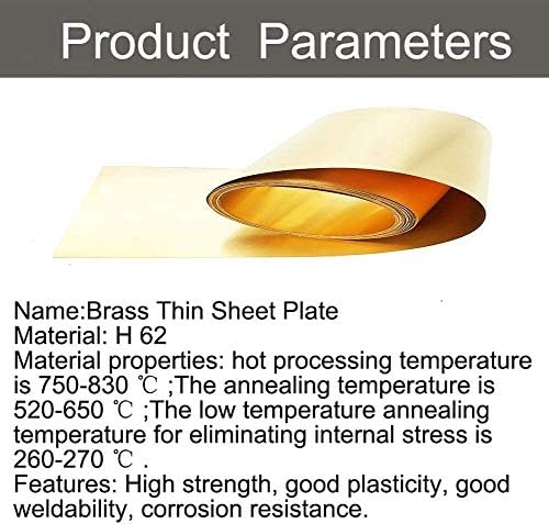 Z Criar design Placa de latão Folha de papel alumínio Correia de cobre Skin Metal Working Materiais