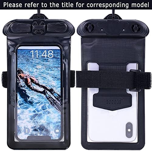 VAXSON Telefone Case Black, compatível com MyPhone Up 4Family 4 Family Wateropers Bolsa Dry Bag [não filme de protetor de tela]