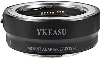 Adaptador de lente, anel de conversão eletrônico de foco automático compatível com lentes Canon