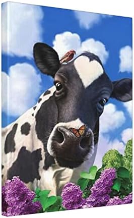 SAINV Cute Vaca Trena Pintura Decorativa Sem Estra