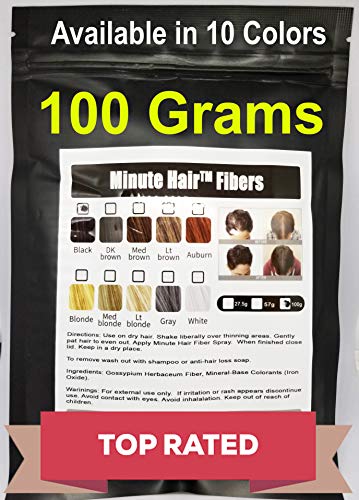 Fibras de construção de cabelos 100 gramas de minuto de recarga de cabelo corretivo de perda de cabelo