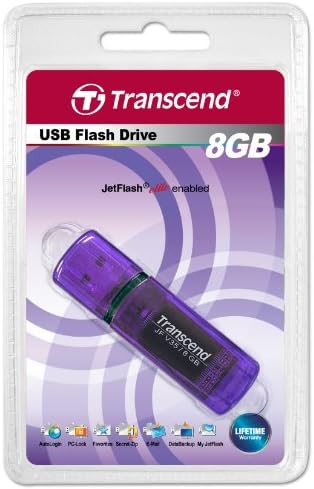 Transcend TS8GJFV35 8GB JET FLASH DRIVE