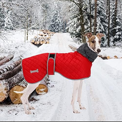 Jumper de lã Greyhound, casaco de inverno de cachorro Greyhound, casaco de inverno de inverno