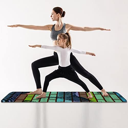 Yoga Mat, tapetes de ioga para treino doméstico, tapete de exercícios, tapetes de exercícios, pilates tapete,