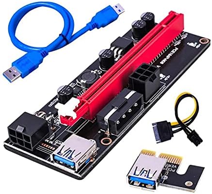 Connectores mais recentes Ver009 USB 3.0 PCI -E RISER VER 009S Express 1x 4x 8x 16x Extender PCIE RISER
