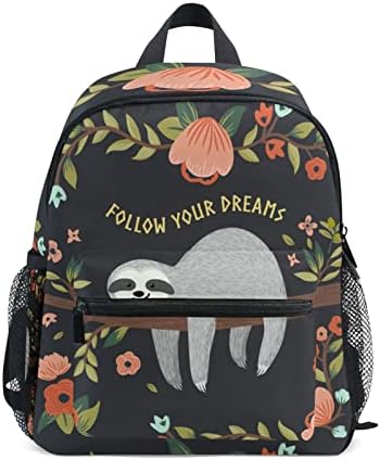 Mochila com tema de tartaruga espacial DXTKWL para meninas meninas, Kids Backpack Small Mini Mackpack