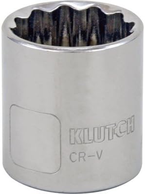 Soquete de klutch-métrica, 30 mm, 1/2in.-drive, 12-pt.
