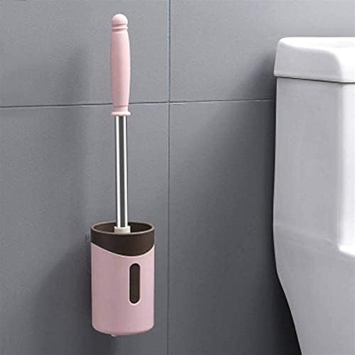 Brilhos de vaso sanitários e suportes de 1stchoice, pincel de aço inoxidável, escova de banheiro de parede de parede de parede de parede de limpeza do conjunto de ferramentas de limpeza
