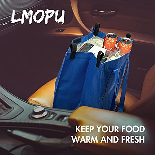 Bolsas de supermercado reutilizáveis ​​de Lmopu utilidade de bolsas isoladas de bolsas de compras reutilizáveis