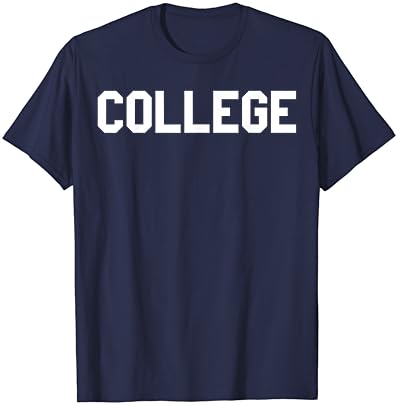 Animal House College Grande camiseta gráfica tipografia