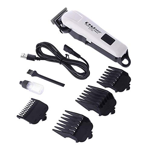 Aparador de cabelo elétrico recarregável USB Máquina de corte de cabelo barbeiro barbeiro