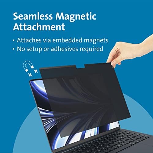 Kensington MagPro Elite Magnetic Privacy Screen para MacBook Air 13,6 polegadas M2 2022