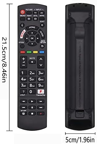 SUBSTITUIÇÃO N2QAYB001212 N2QAYB001181 Controle remoto universal para controle remoto de TV da Panasonic