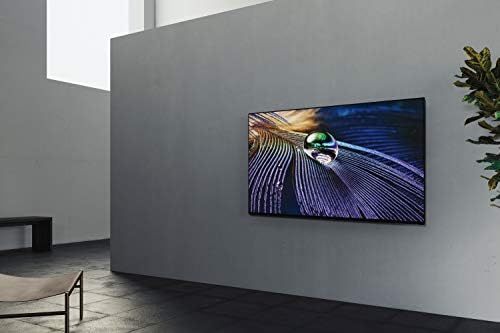 Sony A90J 55 polegadas TV: Bravia XR OLED 4K Ultra HD Smart Google TV Su-WL855 Ultra Slim Moldura de parede para