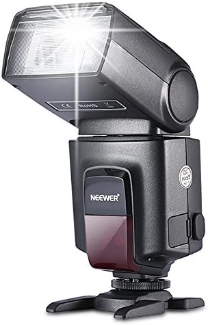 Neewer TT560 Flash Speedlite com 12 filtros de cores, Kit de controle remoto sem fio e IR sem fio para Canon