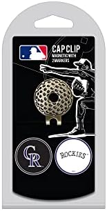 Team Golf MLB UNisex-Adult Cap Clip com 2 marcadores de bola de golfe