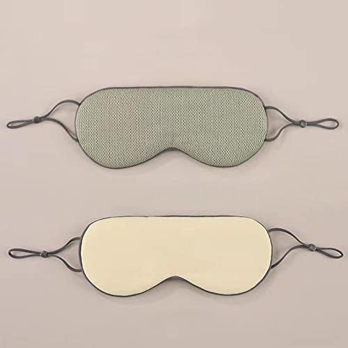 Hpoyur Máscara para os olhos Sleep Sleep Dual Use Travel Masculino e Feminino Estudantes Sombreando Brisado