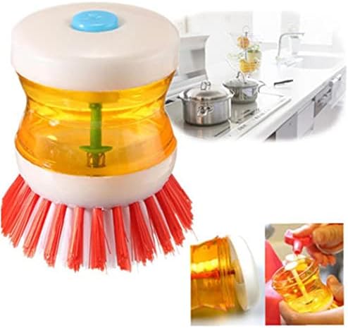 Escovas de limpeza multiuso set1pc Brush de distribuição de sabão, utensílios de lavagem de cozinha escova