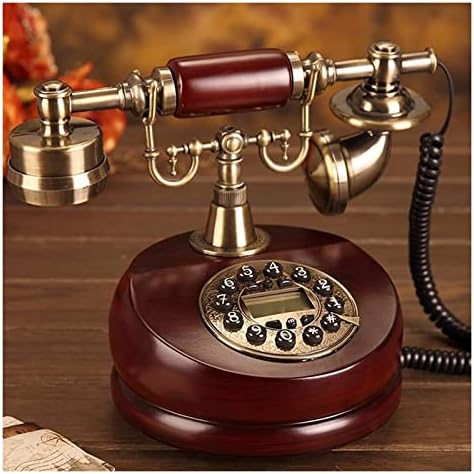 Telefone para o telefone fixo, telefone fixo, telefone fixo retrô, estilo de telefone fixo vintage, telefone